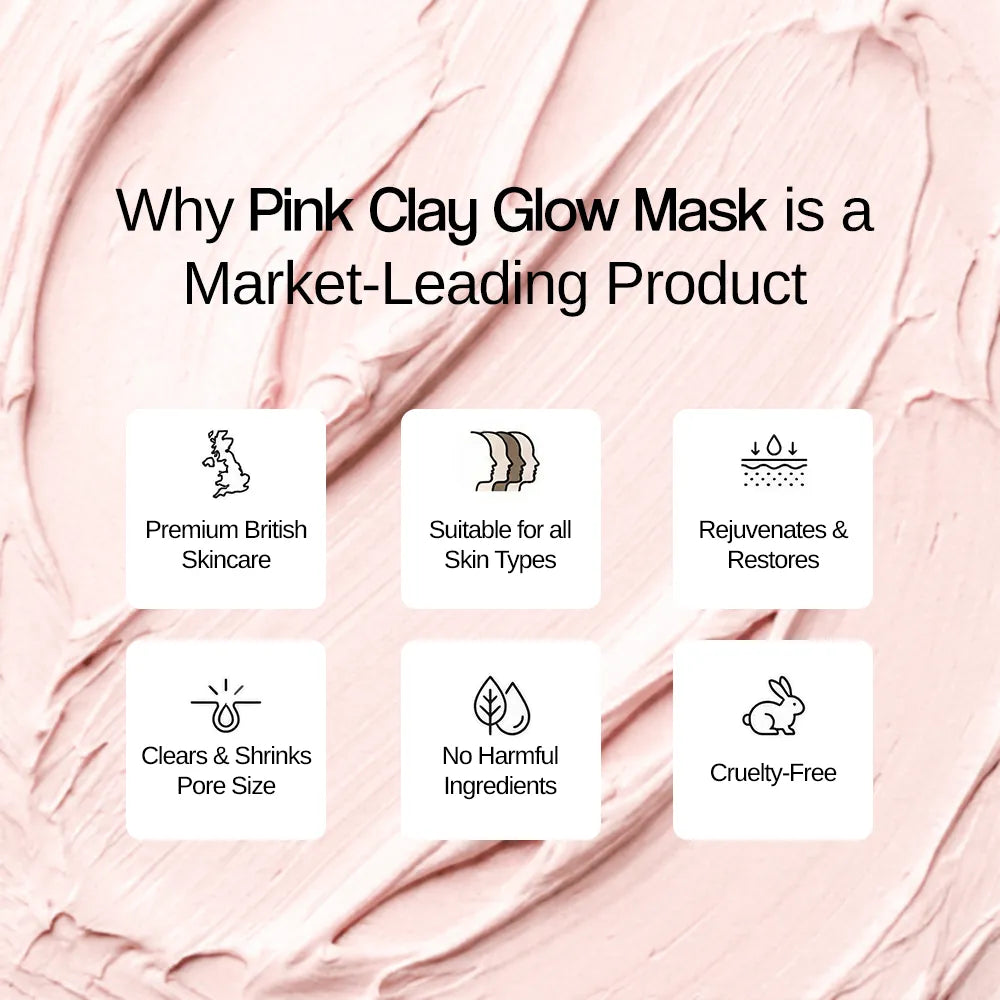 Pink Clay Glow Mask