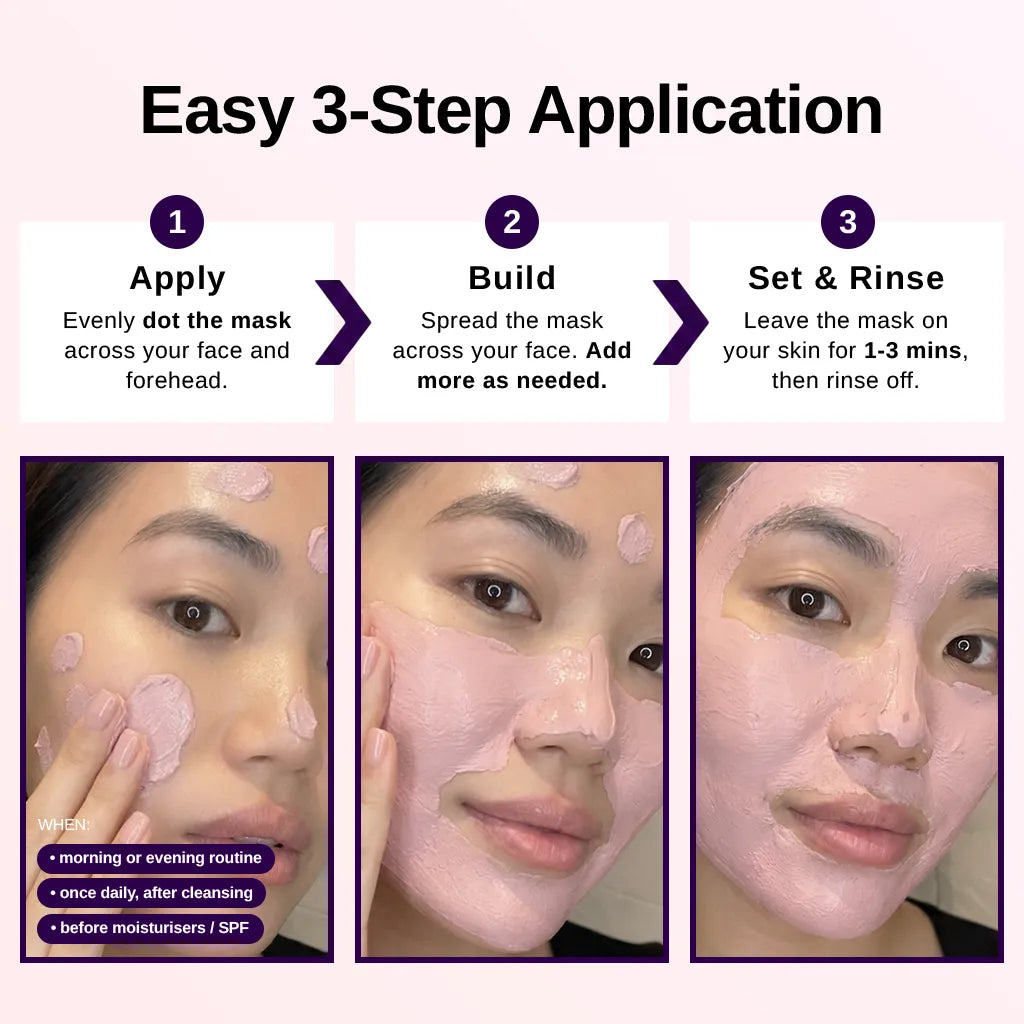 Pink Clay Glow Mask