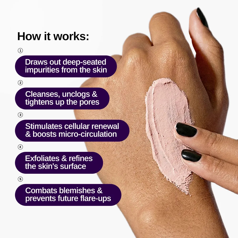 Pink Clay Glow Mask